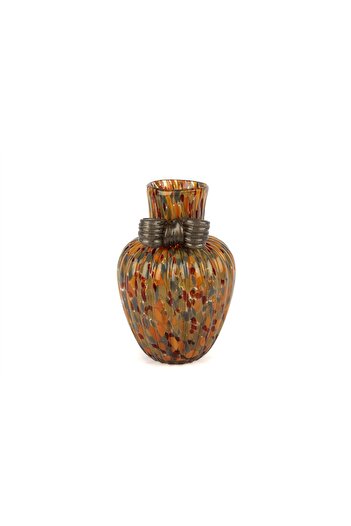 Mikasa Moor Flame Muse Bow Glass Vase 19X29Cm
