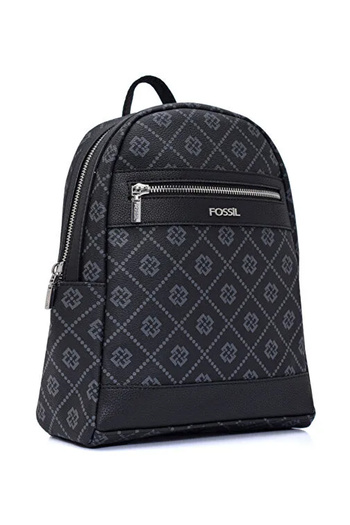 Fossil حقيبة ظهر نسائية من لوسو مونوجرام