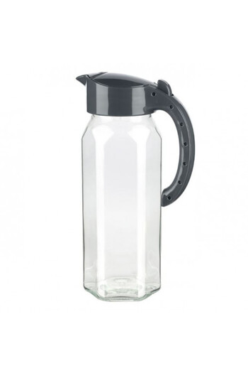 OEM Glass pitcher with plastic lid, capacity 1.5 L