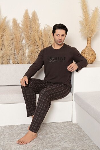Sude HOMEWEAR Men's Plus Size Pajamas
