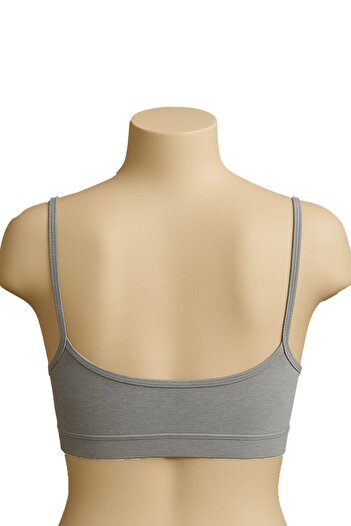 Emay Grey Mi 1815 Training Bra with 6 Pads