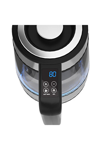 Other Electric kettle with temperature control and LED backlight, 1.7 liters