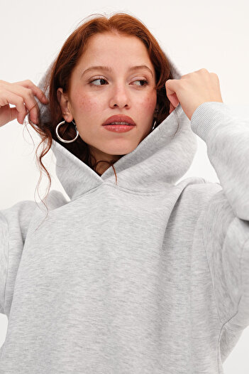 Addax Hooded Fleece-Lined Sweatshirt S1862