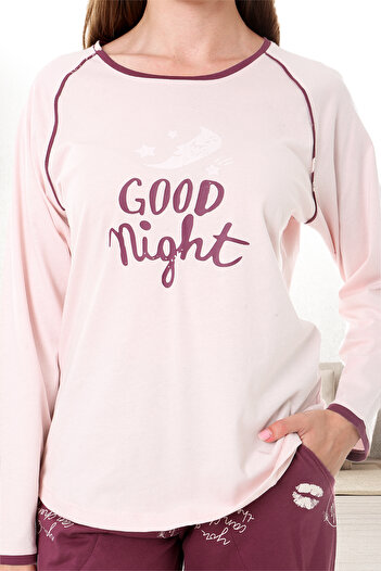 Bella Linda Cotton Long Sleeve Women's Pajama Set