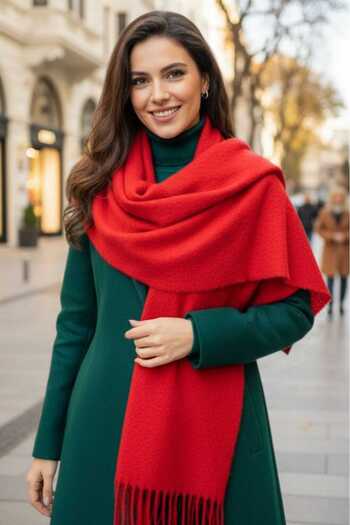 Trenderrs Eșarfă Premium Soft Buklet pentru femei