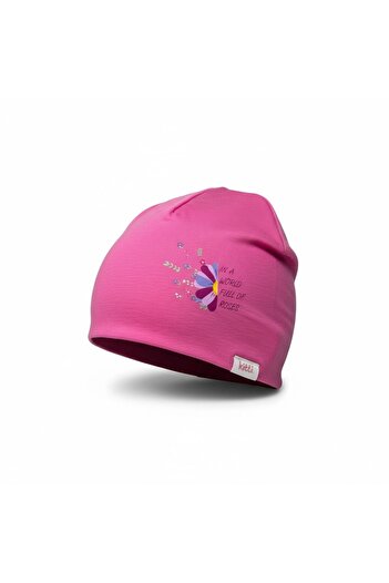 BATU GİYİM Baby Girl and Child Combed Cotton Beret
