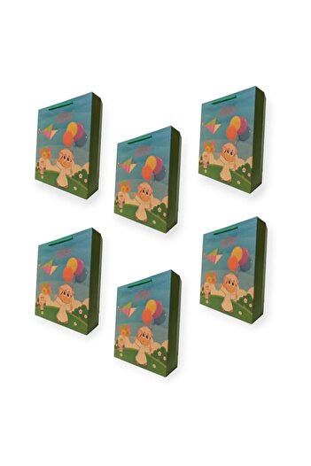 Generic FAM 6pcs Ramadan Gift Bags - Gift Bags Medium - Ramadan Gift Bags For Kids - Eid Gift Bags Treat Ba