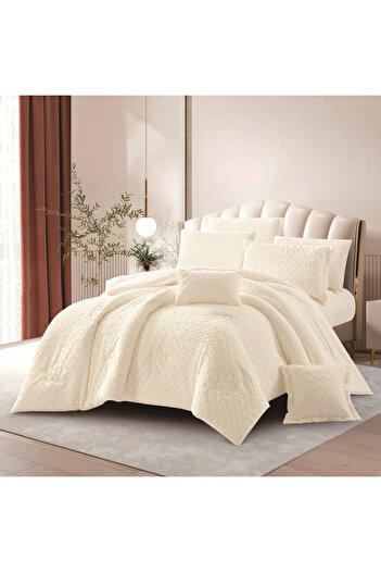 HOURS Horse Winter Bedspread, Fur and Velvet, Heavy Fill, Suitable for Single Bed Size 120 x 200 cm, 4 Pieces, 250 Stitches