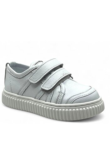 HAPPY WALK Leather Orthopedic Sole Unisex Kids Casual Shoes