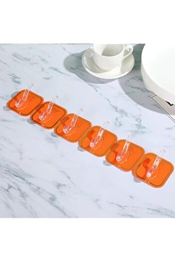 Generic 4 pack (6pics/pack) -Ultra Strong Adhesive Wall Hooks - No Drill, No Holes, No Marks | Heavy Duty S