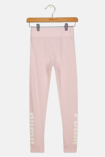 Puma Kids Girl Sportswear Fit Brand Logo Training Leggings, Pink