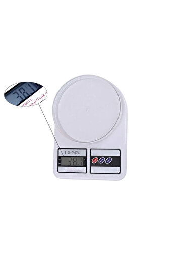 Denx دينكس - ميزان مطبخ رقمى DX3602 - ابيض