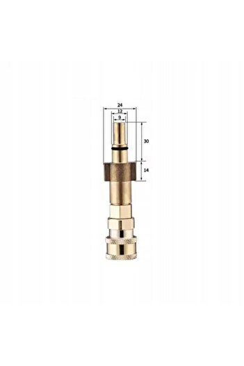 Other Adaptor universal pentru aparat de spălat cu presiune QC, 1/4"