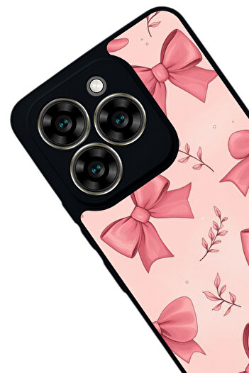 Aksel Kılıf Reeder S919 Compatible Printed , Matte Black, Soft Silicone, Protective, Shock Absorbing Cover, Case