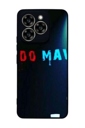 Aksel Kılıf Reeder S919 Compatible Printed , Matte Black, Soft Silicone, Protective, Shock Absorbing Cover, Case