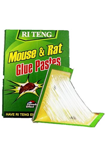 Generic Yelajoy 10 Pack Large Traps - Enhanced Stickiness Mouse & Rat Glue Traps, Extra Large Sticky Pad Bo