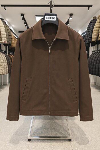 Delpino Yarım Oversize Mevsimlik İnce Ceket