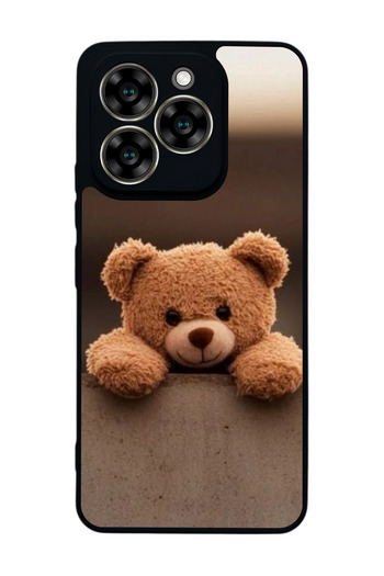 Aksel Kılıf Reeder S919 Compatible Printed , Matte Black, Soft Silicone, Protective, Shock Absorbing Cover, Case
