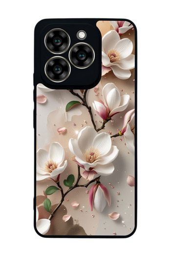 Aksel Kılıf Reeder S919 Compatible Printed , Matte Black, Soft Silicone, Protective, Shock Absorbing Cover, Case