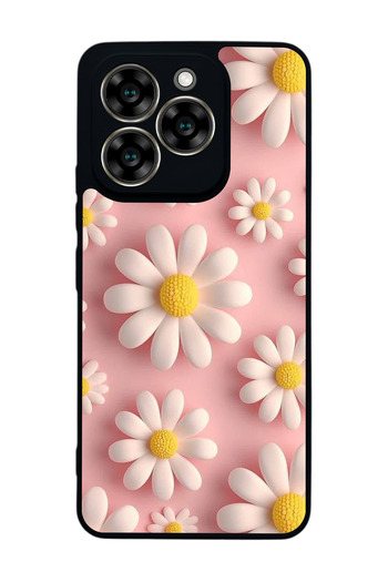 Aksel Kılıf Reeder S919 Compatible Printed , Matte Black, Soft Silicone, Protective, Shock Absorbing Cover, Case