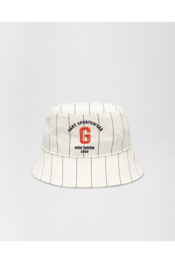 Gant Unisex Cream Logo Hat