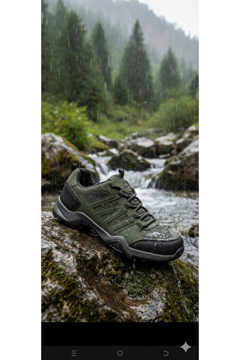 SNR Suya Dayanıklı Poseidon Erkek Spor Outdoor Kaymaz Taban Rahat ve Kaliteli Siyah Ayakkabı 5 renk var