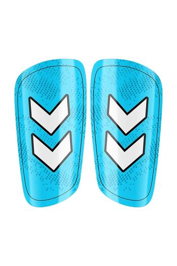 hummel Steel Turquoise Football Player Shin Guard