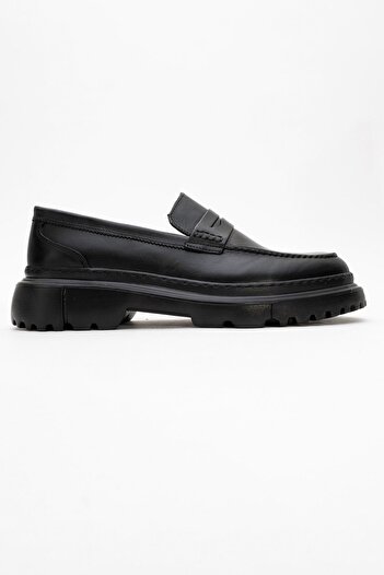 depderi 100% Genuine Leather, Eva Sole, Stitched, Inner and Outer Leather Men's Shoes