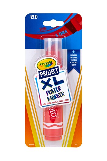 Crayola Project XL Poster Marker Red