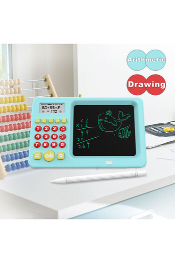 Generic Kids LCD Writing Pad & Math Calculator | Digital Drawing Tablet for Early Learning & Writing