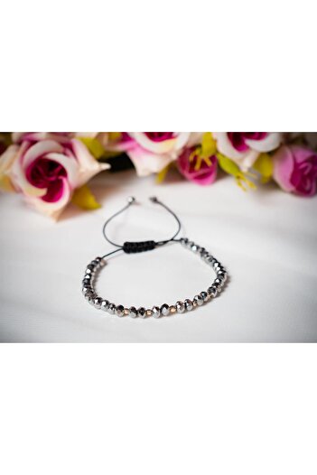 OEM Bracelet with round crystals and 585 14k gold balls