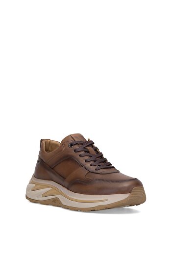 Voyager M534 Men's Genuine Leather Casual Shoes Tan