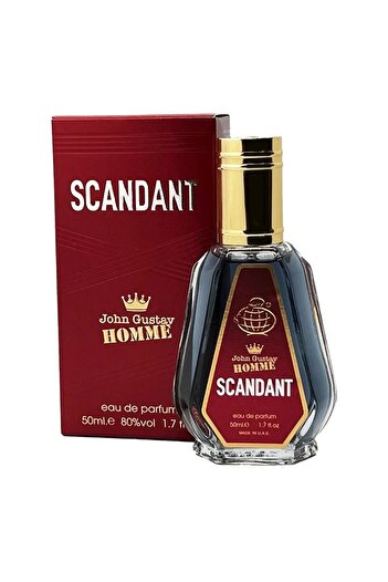 Fragrance World John Gustav Homme Scandant Le Parfum, Eau de Parfum, Men, 50 ml