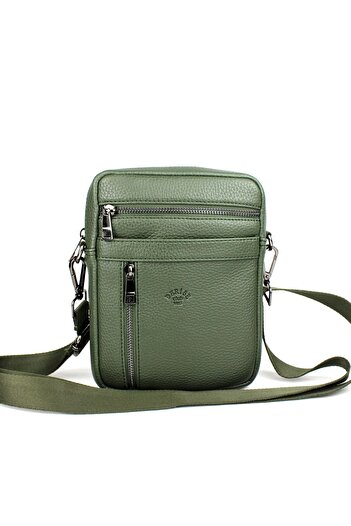 deri,se club Men's Khaki Color Messenger Bag Shoulder Bag