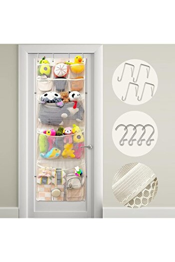 Generic Stuffed Animal Storage, Over The Door Organizer Storage for Stuffed Animals Holder, Animals Storage