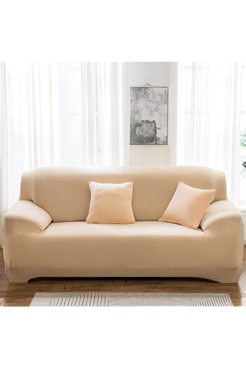 Generic MOTIM Couch Sofa Cover Super Soft Furniture Protector Couch Cover with 1 Pillowcase for Woman Men U