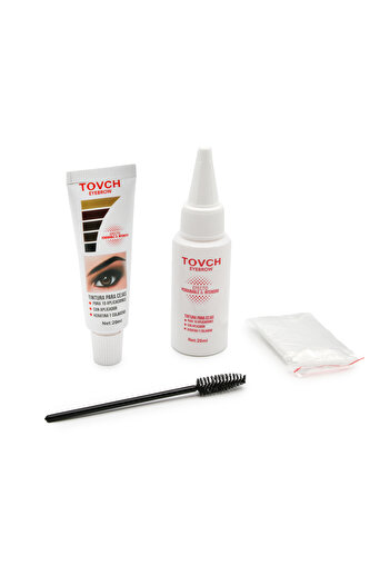 global fashion Tovch Eyebrow Dye 5.7, Golden Ash Blonde