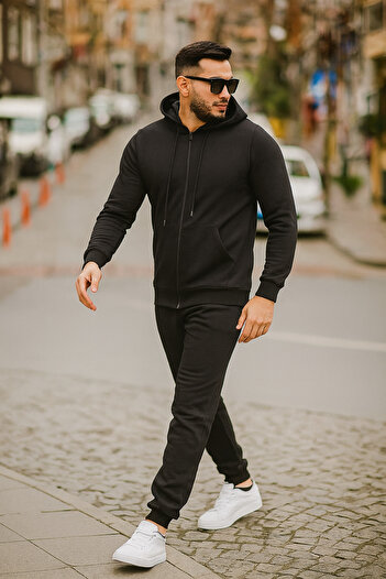 golden toptan Transitional Men's Tracksuit with Zipper