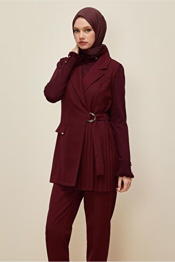 Alvina Belted Pants Suit 46042