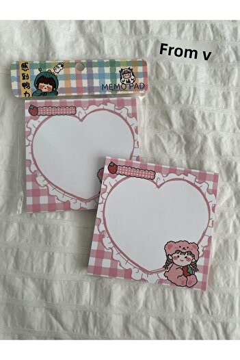 Planet Butik لوحة مذكرة مربعة للفتيات من Strawberry Girl