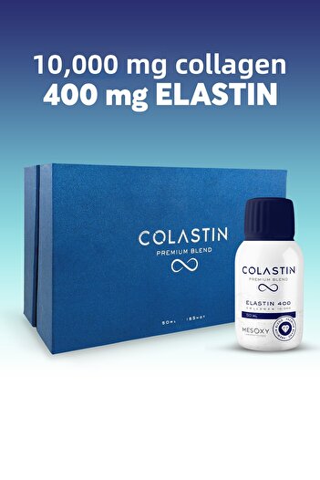 Colastin 50 ml x 14 Shot - 10 Thousand Mg Collagen and 400 Mg Elastin: Skin and Body Supplement
