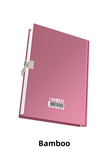 Bambus Locked Memory Book Daily Pastel Color (?Pink)