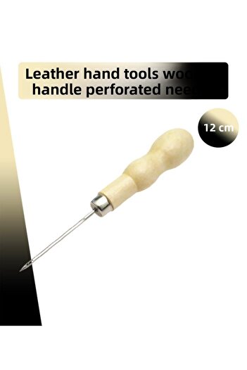 Dopar Ξύλινη λαβή διάτρητη Biz Needle 12 cm