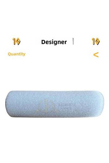 DESENATÖR Designer Sponge Finger Roller Replacement - 10 cm - 10 Pieces