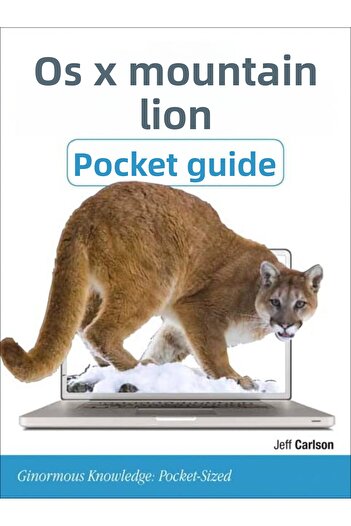 Pearson دليل الجيب لنظام التشغيل OS X Mountain Lion
