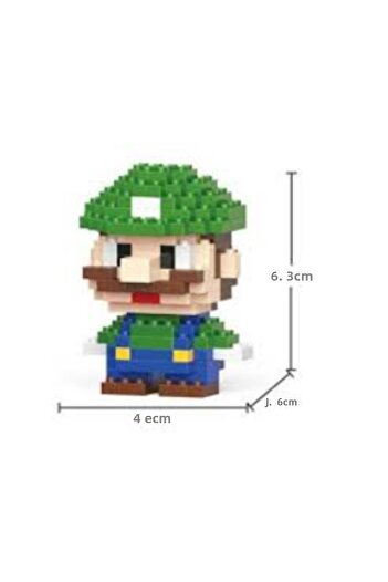 Tuna Luigi Super Mario Bricks Lego