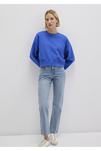 Mavi Basic Crop Sweatshirt 1S10389-70576