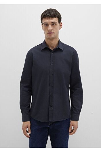 Mavi Lacivert Gömlek Slim Fit / Dar Kesim 0211673-70489