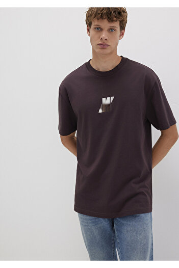 Mavi Μπλουζάκι με στάμπα Pro Logo Loose Fit / Loose Comfortable Cut 0613088-88083