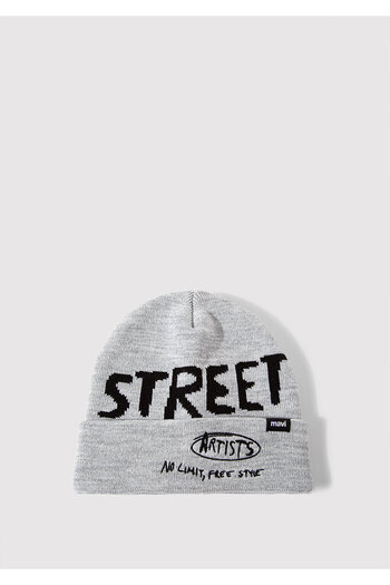 Mavi Сіра шапка з принтом Street 0911538-87501